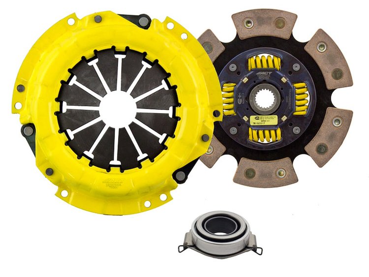 HD/Race Sprung 6-Pad Transmission Clutch Kit Fits Select Lexus/Toyota/Scion