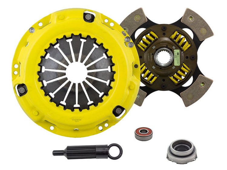HD/Race Sprung 4-Pad Transmission Clutch Kit Fits Select Lexus/Toyota/Scion