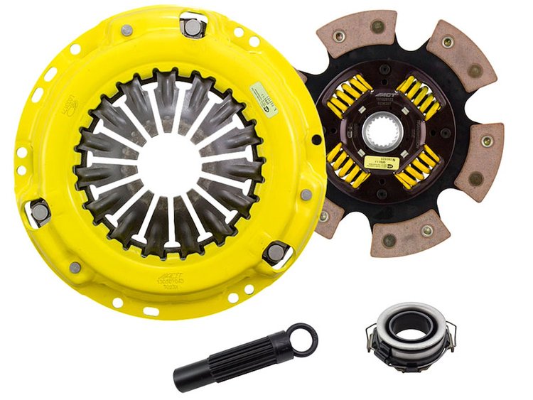 XT/Race Sprung 6-Pad Transmission Clutch Kit Fits Select Lexus/Toyota/Scion