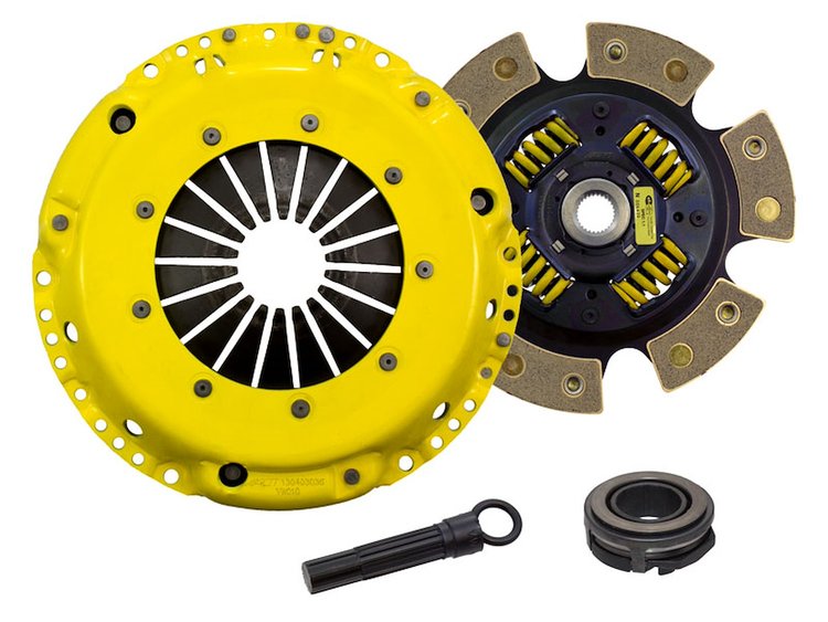 HD/Race Sprung 6-Pad Transmission Clutch Kit Fits Select Audi/Volkswagen