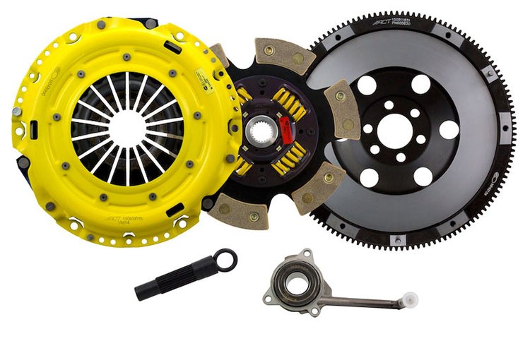 HD/Race Sprung 6-Pad Transmission Clutch Kit Fits Select Audi/Volkswagen