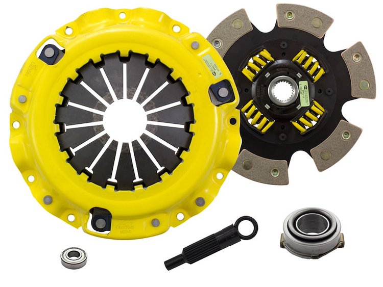 HD/Race Sprung 6-Pad Transmission Clutch Kit Fits Select Ford/Lincoln/Mercury/Mazda