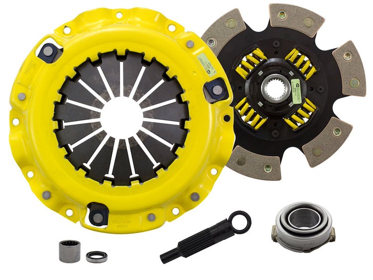 HD/Race Sprung 6-Pad Transmission Clutch Kit Fits Select Ford/Lincoln/Mercury/Mazda