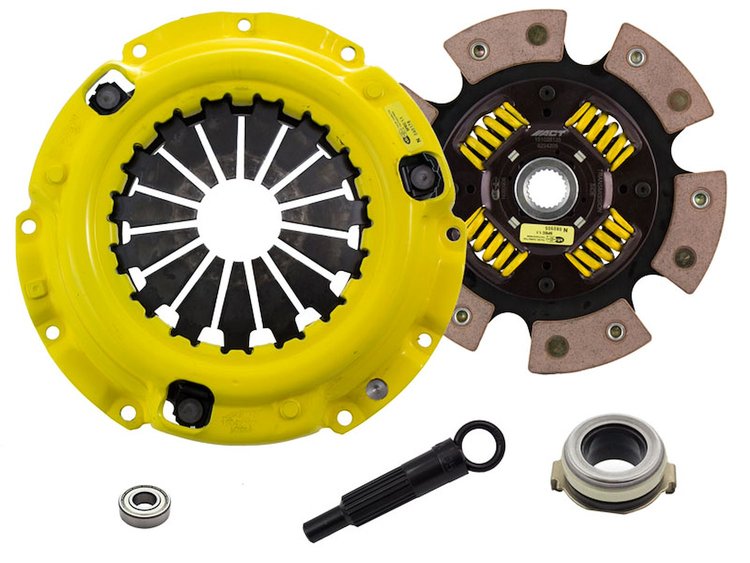 HD/Race Sprung 6-Pad Transmission Clutch Kit Fits Select Ford/Lincoln/Mercury/Mazda