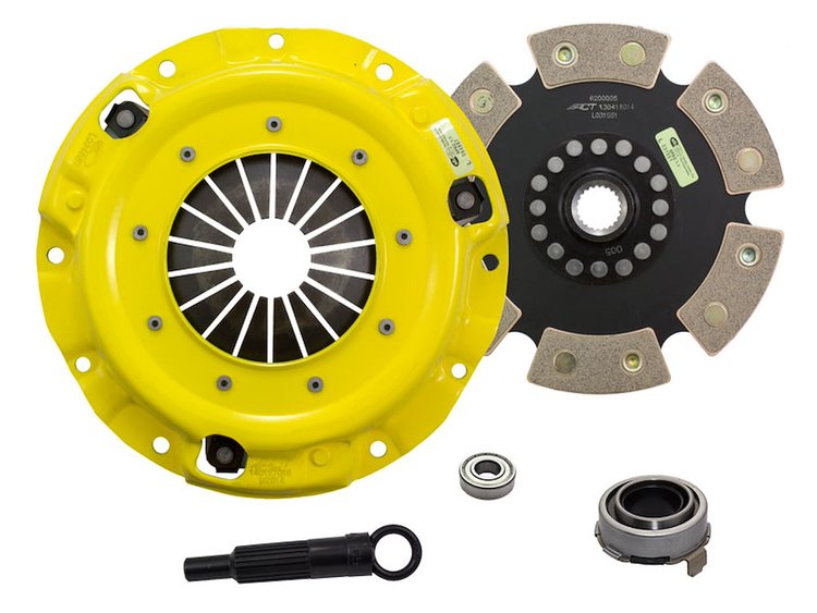 HD/Race Rigid 6-Pad Transmission Clutch Kit Fits Select Ford/Lincoln/Mercury/Mazda