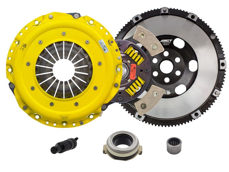 HD/Race Sprung 4-Pad Transmission Clutch Kit Fits Select Ford/Lincoln/Mercury/Mazda