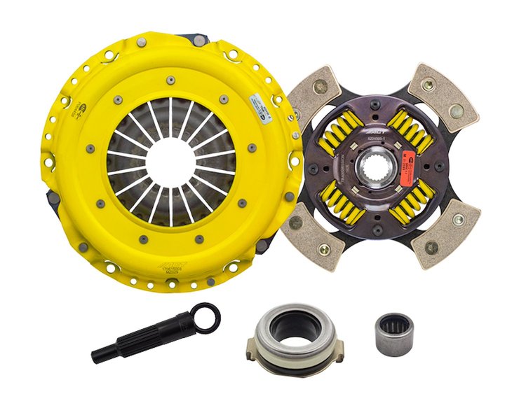 HD/Race Sprung 4-Pad Transmission Clutch Kit Fits Select Ford/Lincoln/Mercury/Mazda