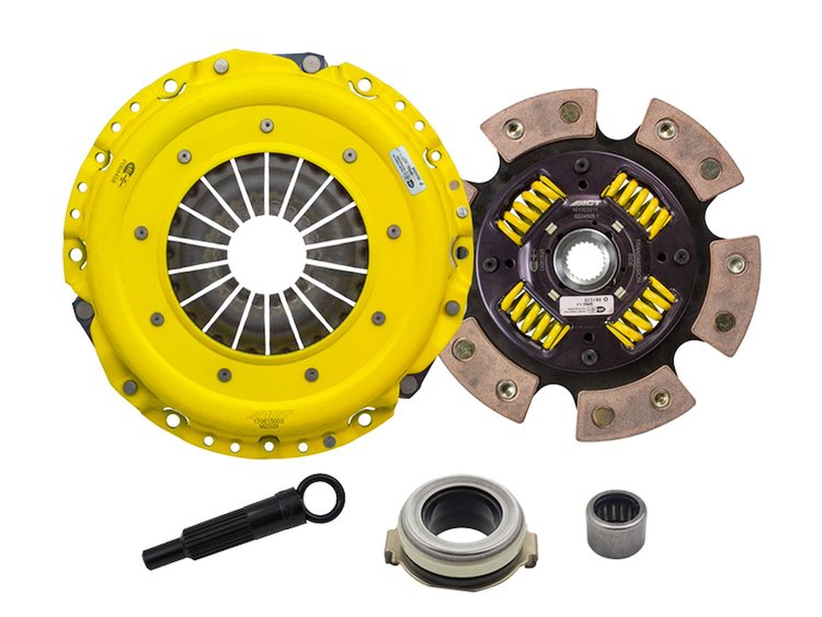 HD/Race Sprung 6-Pad Transmission Clutch Kit Fits Select Ford/Lincoln/Mercury/Mazda