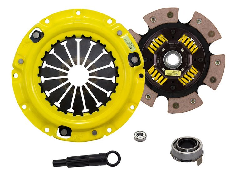HD/Race Sprung 6-Pad Transmission Clutch Kit Fits Select Ford/Lincoln/Mercury/Mazda