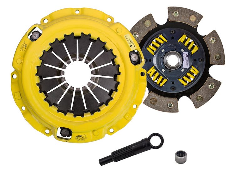 HD/Race Sprung 6-Pad Transmission Clutch Kit Fits Select Ford/Lincoln/Mercury/Mazda