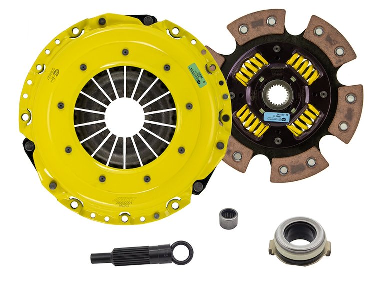 HD/Race Sprung 6-Pad Transmission Clutch Kit Fits Select Ford/Lincoln/Mercury/Mazda