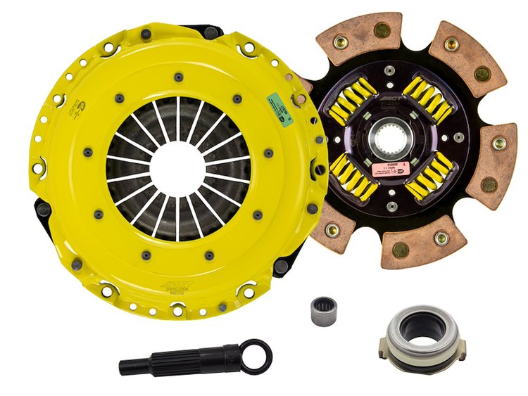 HD/Race Sprung 6-Pad Transmission Clutch Kit Fits Select Ford/Lincoln/Mercury/Mazda