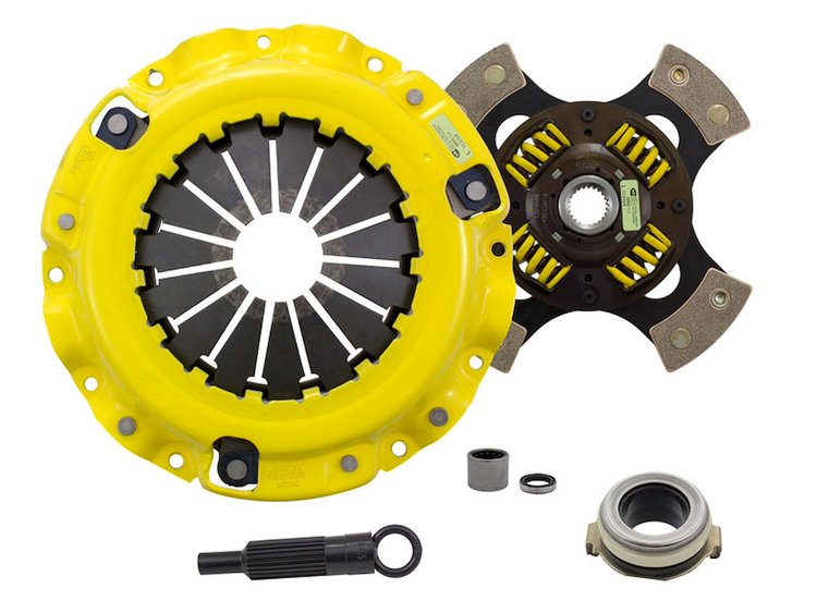 HD/Race Sprung 4-Pad Transmission Clutch Kit Fits Select Ford/Lincoln/Mercury/Mazda