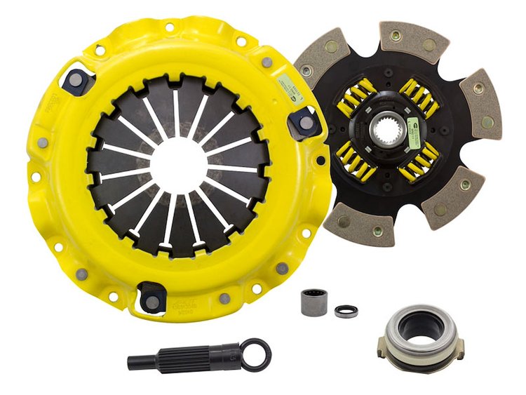 HD/Race Sprung 6-Pad Transmission Clutch Kit Fits Select Ford/Lincoln/Mercury/Mazda