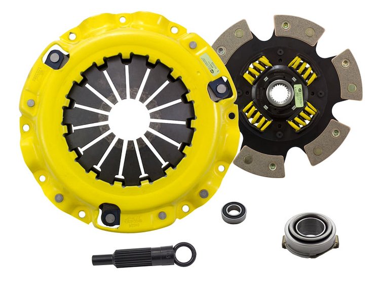 HD/Race Sprung 6-Pad Transmission Clutch Kit Fits Select Ford/Lincoln/Mercury/Mazda