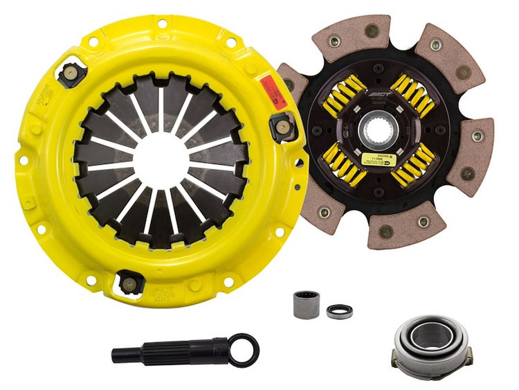 HD/Race Sprung 6-Pad Transmission Clutch Kit Fits Select Ford/Lincoln/Mercury/Mazda