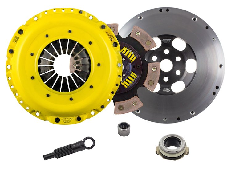 HD/Race Sprung 6-Pad Transmission Clutch Kit Fits Select Ford/Lincoln/Mercury/Mazda
