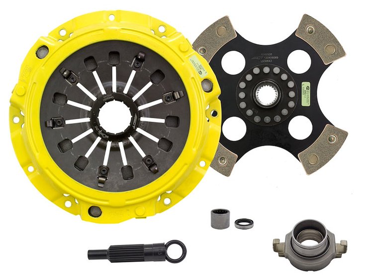 XT-M/Race Rigid 4-Pad Transmission Clutch Kit Fits Select Ford/Lincoln/Mercury/Mazda