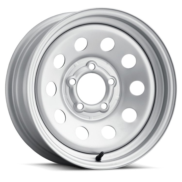 2745512-S 27-MOD Wheel [Size: 14"x5.5"] Silver Finish
