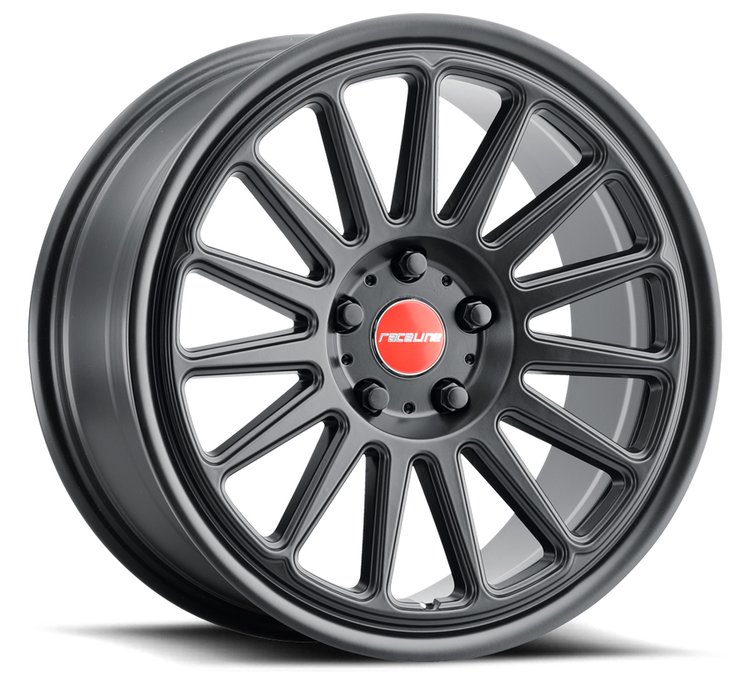 315B GRIP Wheel Size: 17 X 8" Bolt Pattern: 4X100 mm [Satin Black]