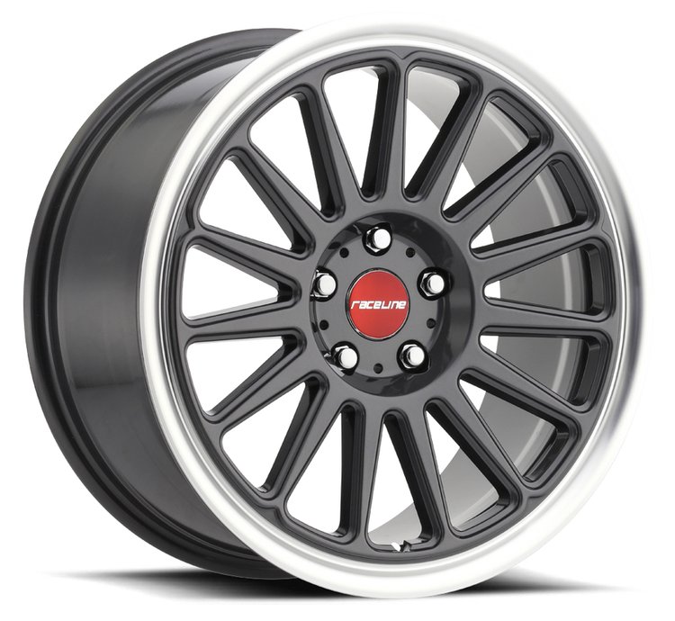 315G GRIP Wheel Size: 18 X 9.5" Bolt Pattern: 5X112 mm [Gunmetal]