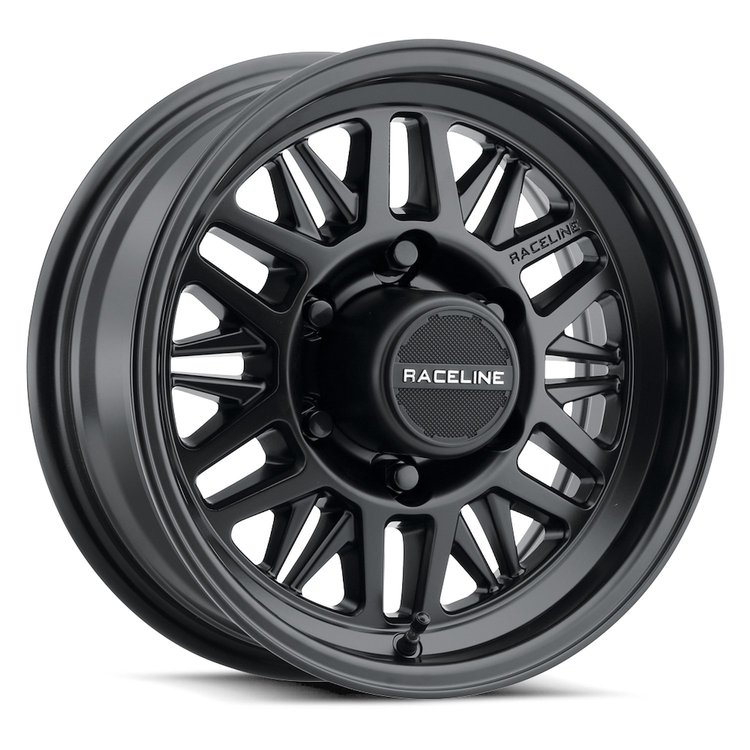 451B-56060 451B-RYNO TR TRAILER Wheel [Size: 15"x6"] Satin Black Finish