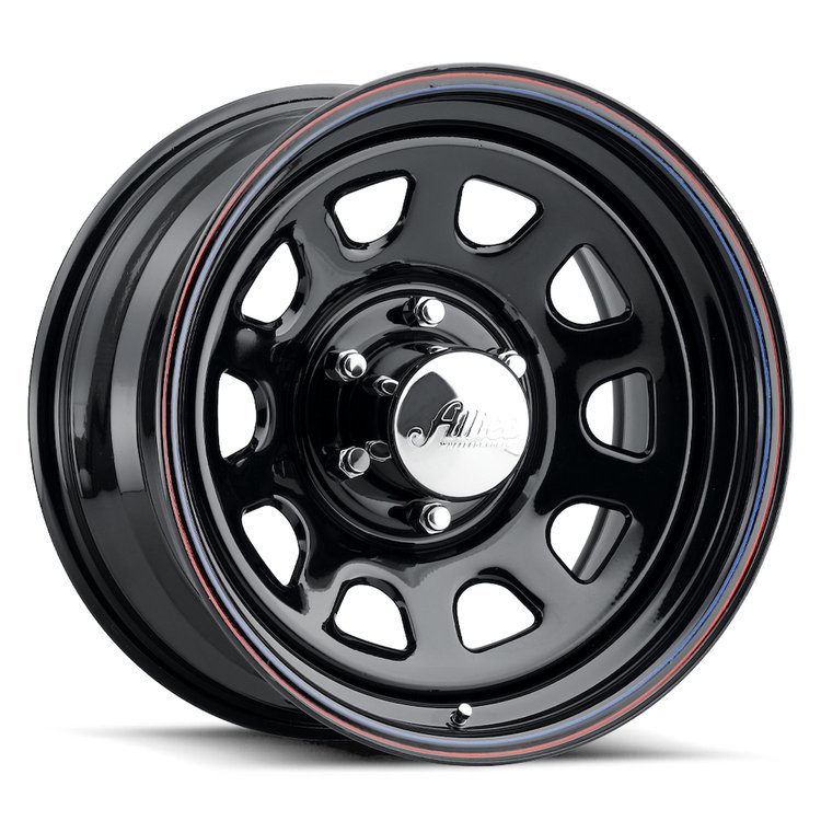 5268080 52-BLACK DAYTONA Wheel [Size: 16"x8"] Black Finish