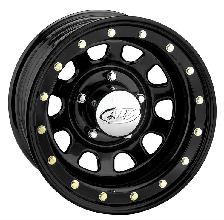 Allied Wheel 54B Series Black Daytona Street Lock Wheel 17" x 9"