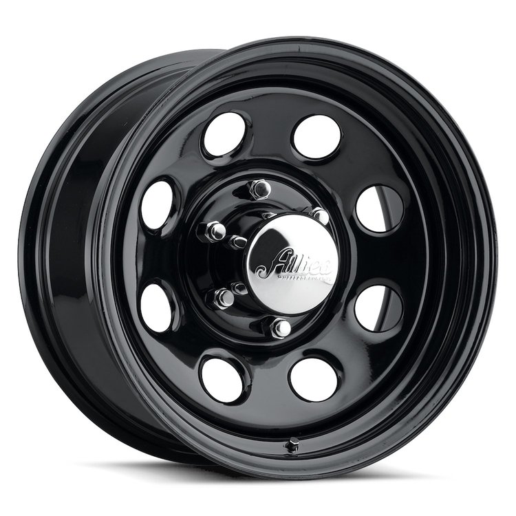 8268080 82-BLACK SOFT 8 Wheel [Size: 16"x8"] Black Finish