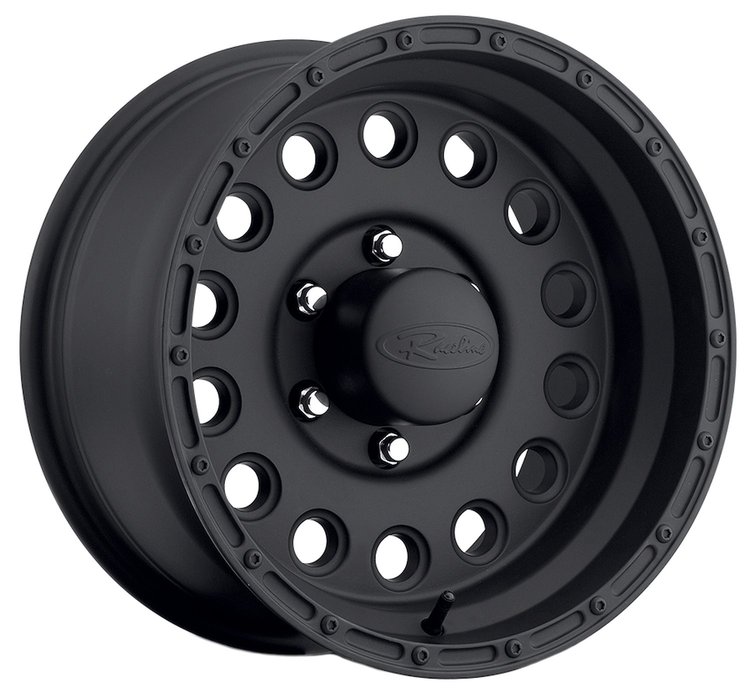 887B ROCK CRUSHER Wheel Size: 16 X 8" Bolt Pattern: 5X139.7 mm [Satin Black]