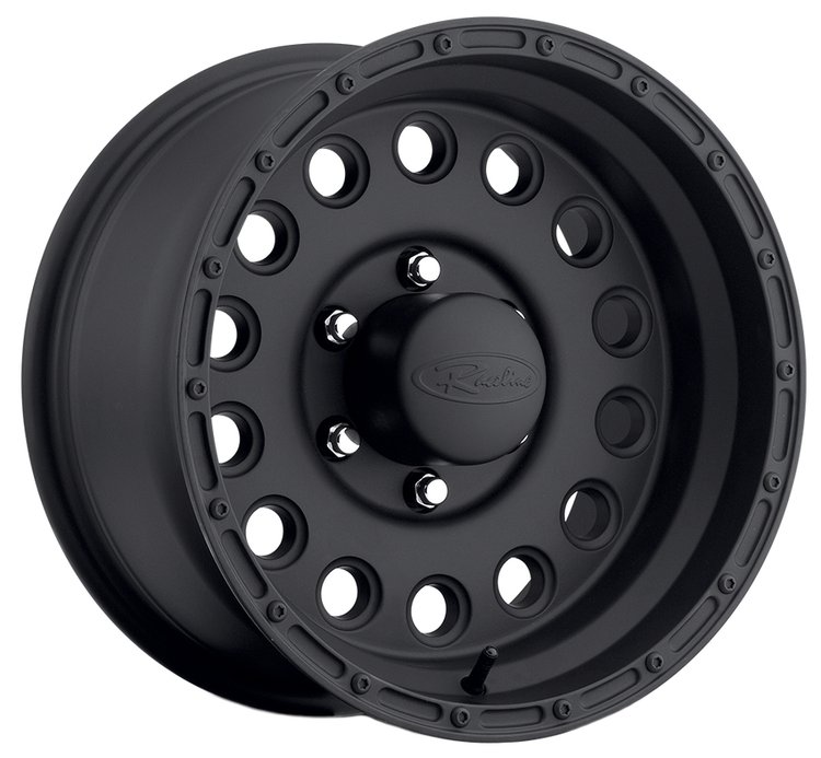 887B ROCK CRUSHER Wheel Size: 17 X 9" Bolt Pattern: 8X165.1 mm [Satin Black]