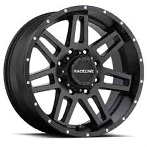 INJECTOR BLACK 17X9 6X5.5/6X135mm 0mm BM 5 CB 106.1 LOAD RATING LBS 2500 CAP# CPR930-6-B