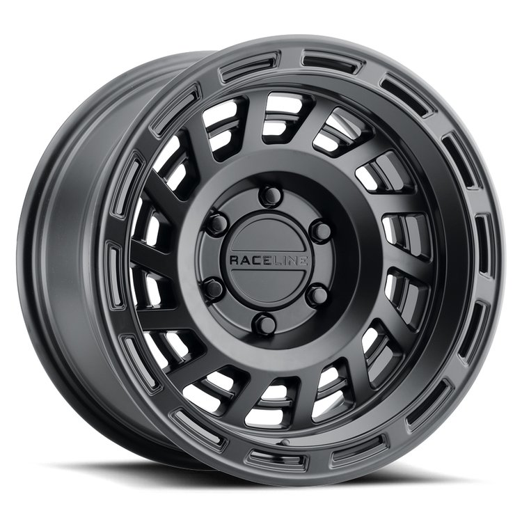 HALO Wheel Size: 17 X 8.5", Bolt Pattern: 6X139.7 [SATIN BLACK]