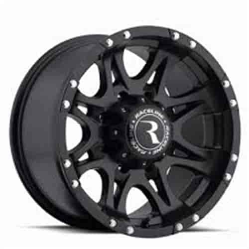 RAPTOR BLACK 17X9 5X4.5 0mm BM 5 CB 78.3 LOAD RATING LBS 2500 CAP# CPR981-12B
