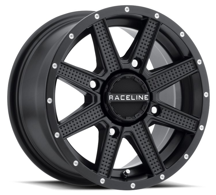 A92B HOSTAGE Wheel Size: 14 X 7" Bolt Pattern: 4X137 mm [Satin Black]
