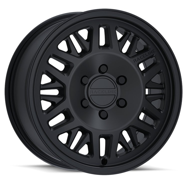 451B-77563+50 451B-RYNO TR VAN Wheel [Size: 17"x7.5"] Satin Black Finish