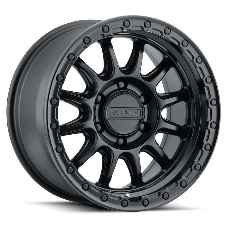 960B-89081+18 960B-ALPHA Wheel [Size: 18"x9"] Satin Black Finish