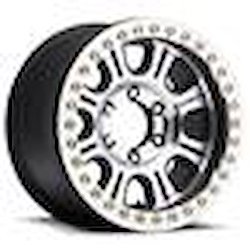 MONSTER RT SATIN BLACK WITH DIAMOND MACHINED FACE 17X8.5 8X6.5 -25mm/3.75 BS 5.150 Centerbore 2800 L