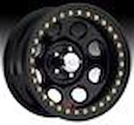 ROCK 8 ROCK A THON 15X10 5X6.5 BLACK 4 BS 5.45 Centerbore Cap not included.