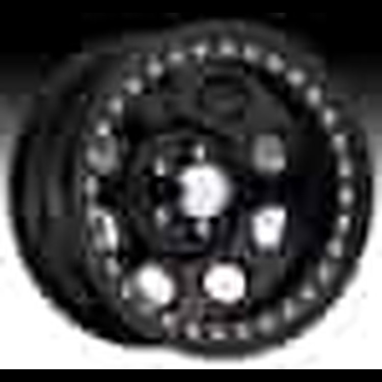 ROCK 8 ROCK A THON 15X8 5X6.5 BLACK 4 BS 5.45 Centerbore Cap not included.
