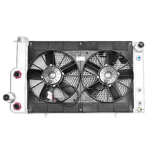 OE Fit Aluminum Radiator Module 1967-70 Mustang