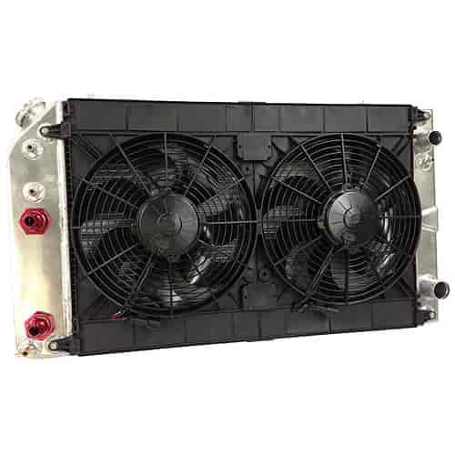 OE Fit Aluminum Radiator Module 1968-77 Chevelle/El Camino/Cutlass/GTO/Skylark