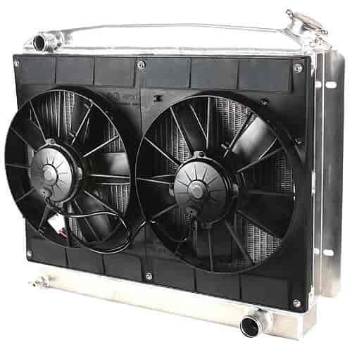 OE Fit Aluminum Radiator Module 1963-67 Chevy II