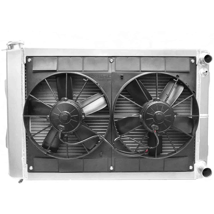 High-Efficiency Core OE Fit Aluminum Radiator Module 1967-1969 Camaro / Firebird