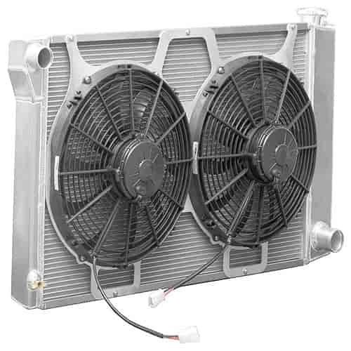 High-Efficiency Core Fit Aluminum Radiator Module 1970-1981
