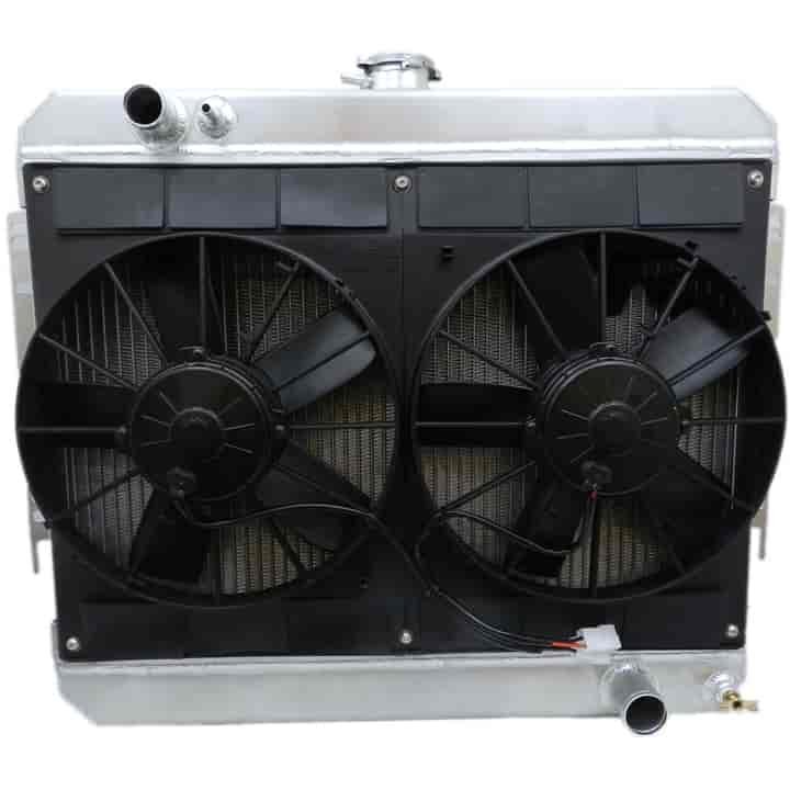 High-Efficiency Core OE-Fit Aluminum Radiator Module w/ EOC [1968-1972 Chevy Chevelle]