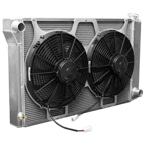 High-Efficiency Core OE Fit Aluminum Radiator Module 1968-1977 Chevelle / El Camino / Monte Carlo / Cutlass / GTO / Skylark / Re