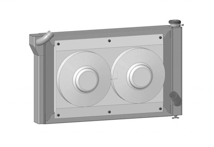 RAD MODULE CORVETTE 69-72