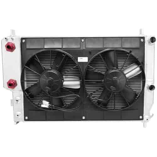 High-Efficiency Core OE Fit Aluminum Radiator Module 1997-2004 Chevy Corvette C5