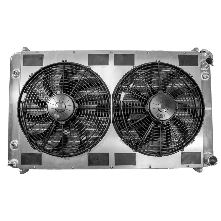 High-Efficiency Core OE Fit Aluminum Radiator Module